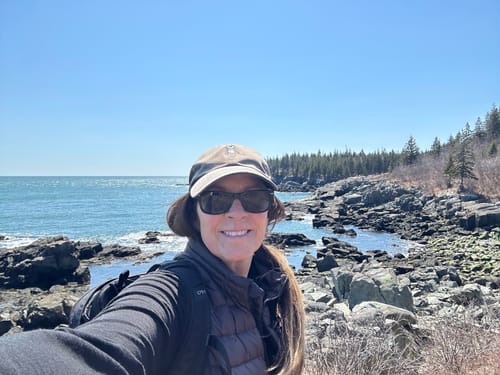 Customer photo review of Layla V Neck Top - Black