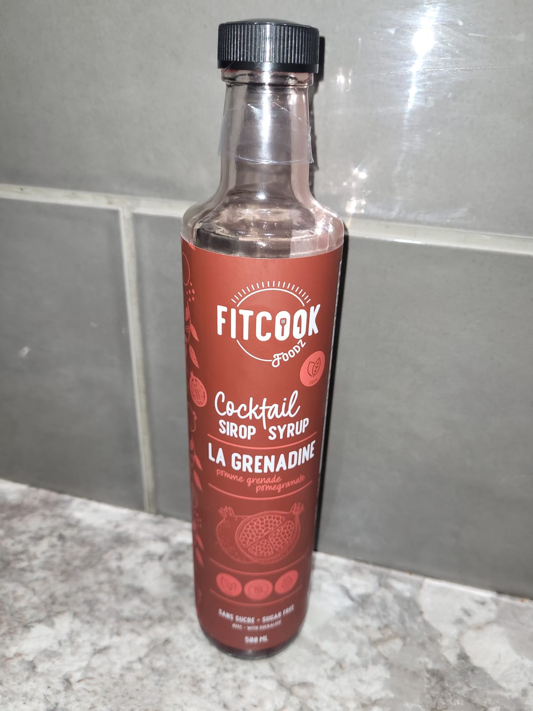 Customer photo review of Fitcook Foodz - Sirop Cocktail 500ml