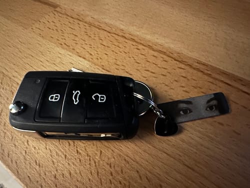 Customer photo review of Schlüsselanhänger - Augen