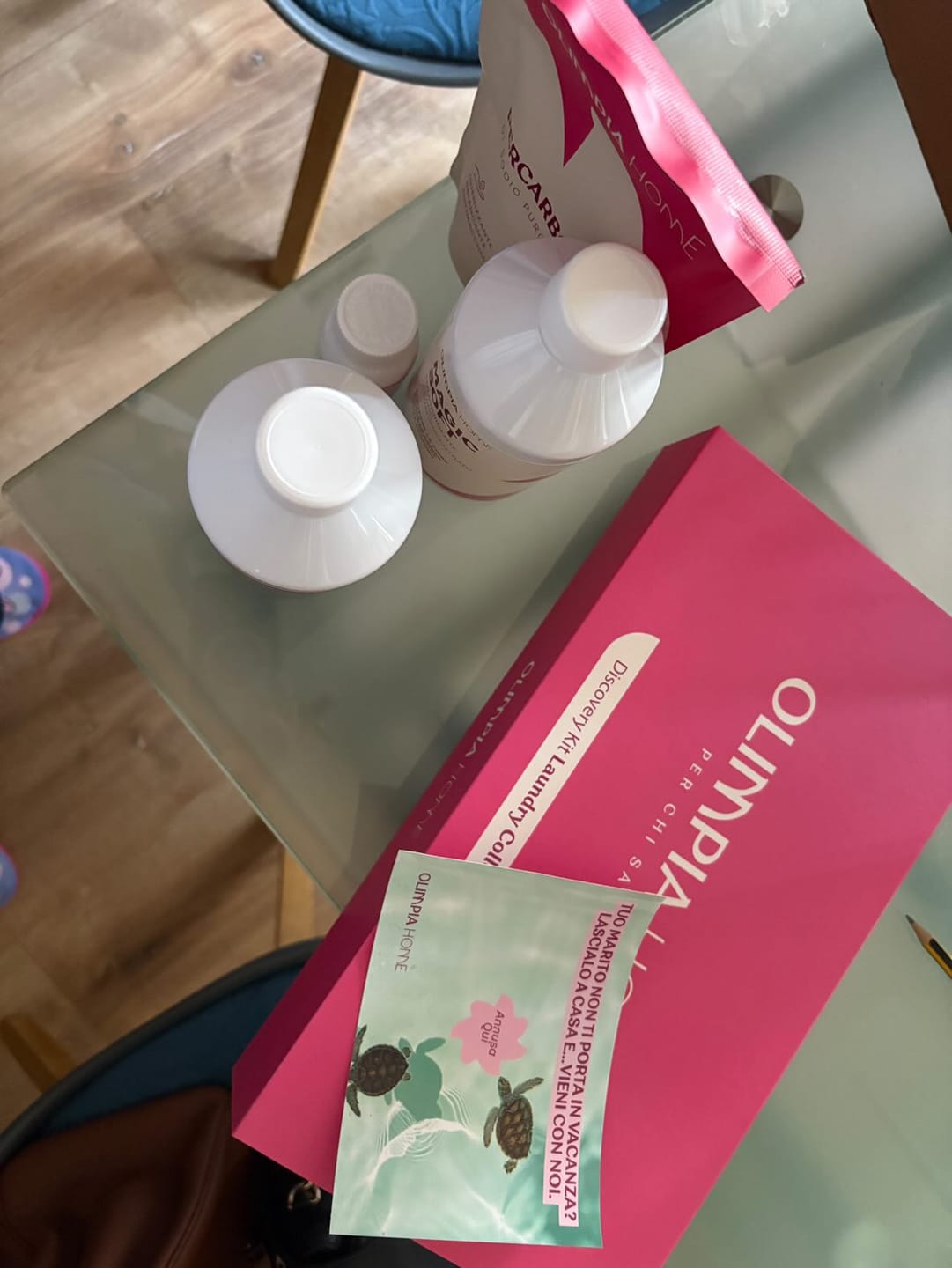 Customer photo review of Discovery Kit Laundry Collection – 14 Fragranze + Magic Wash & Soft