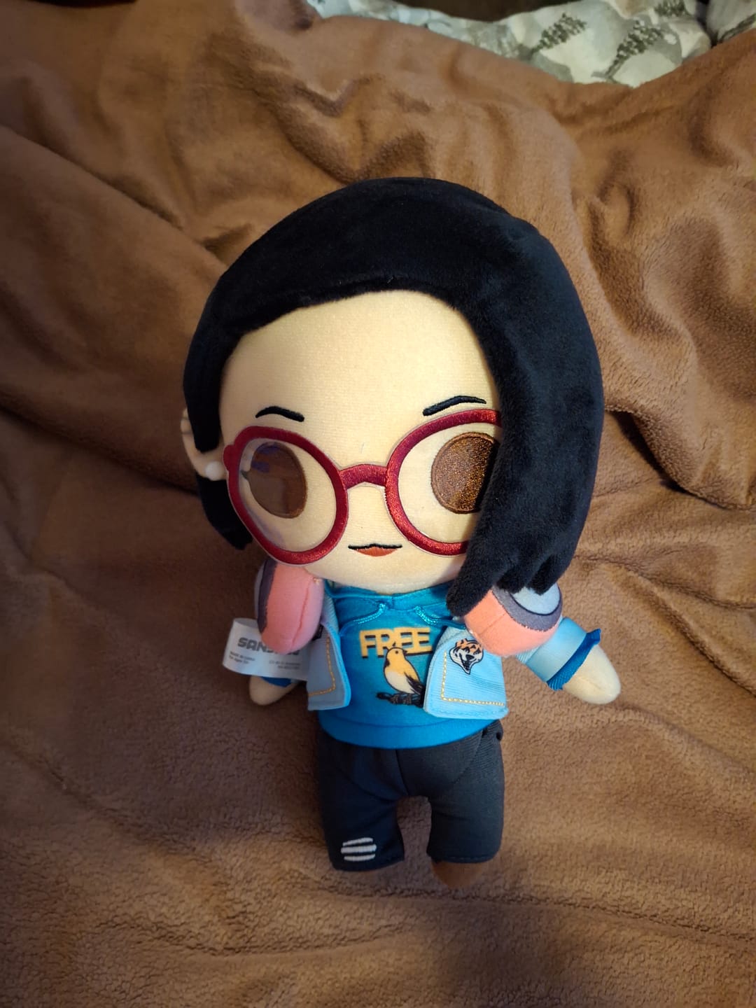 Customer photo review of Life is Strange: True Colors - Alex Chen Collector's Plush