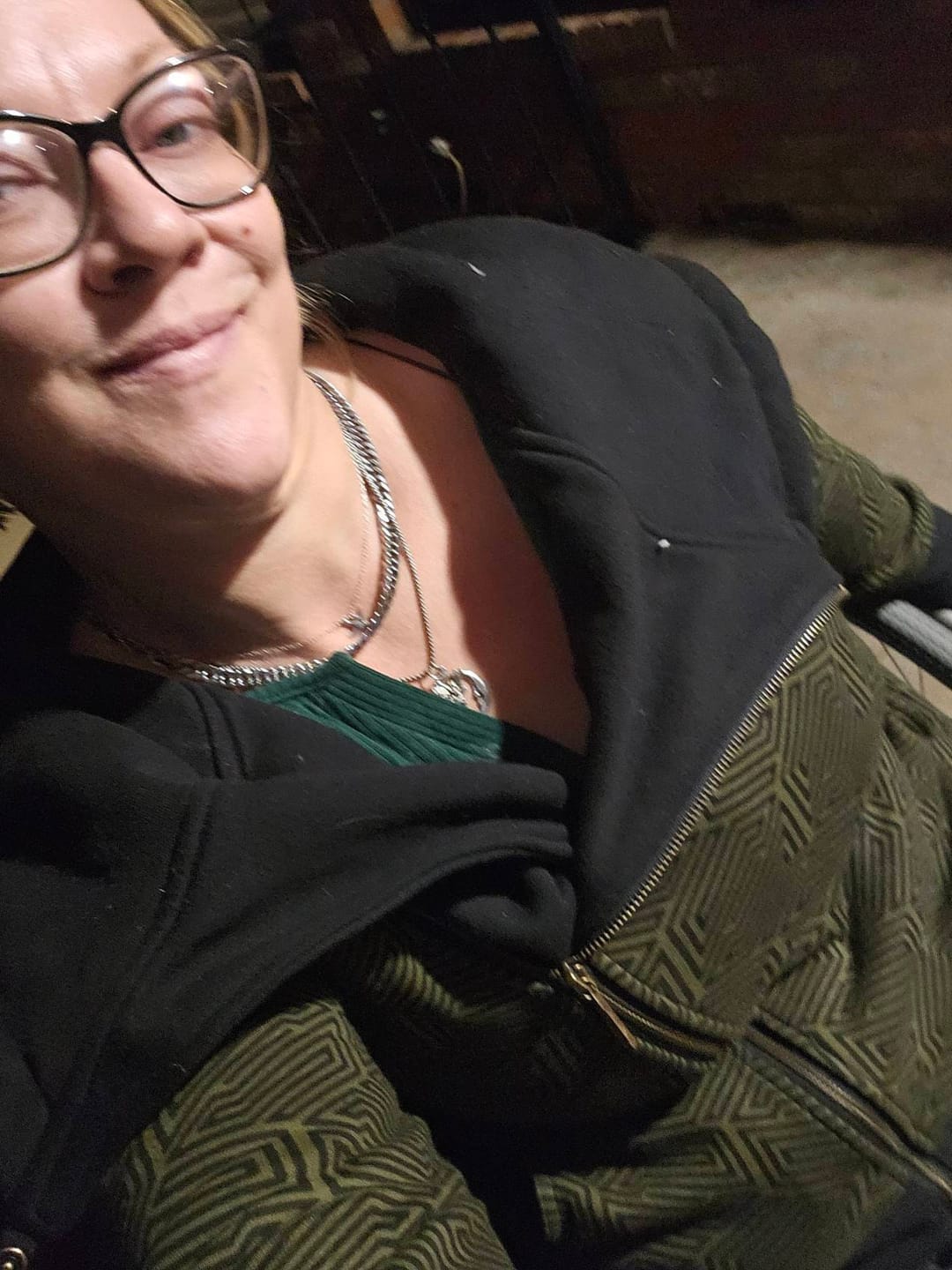 Customer photo review of TRANSFORMATION Hoodie - [Green Hypnotik]
