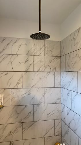 Customer photo review of 8 Inch Rain Shower Head