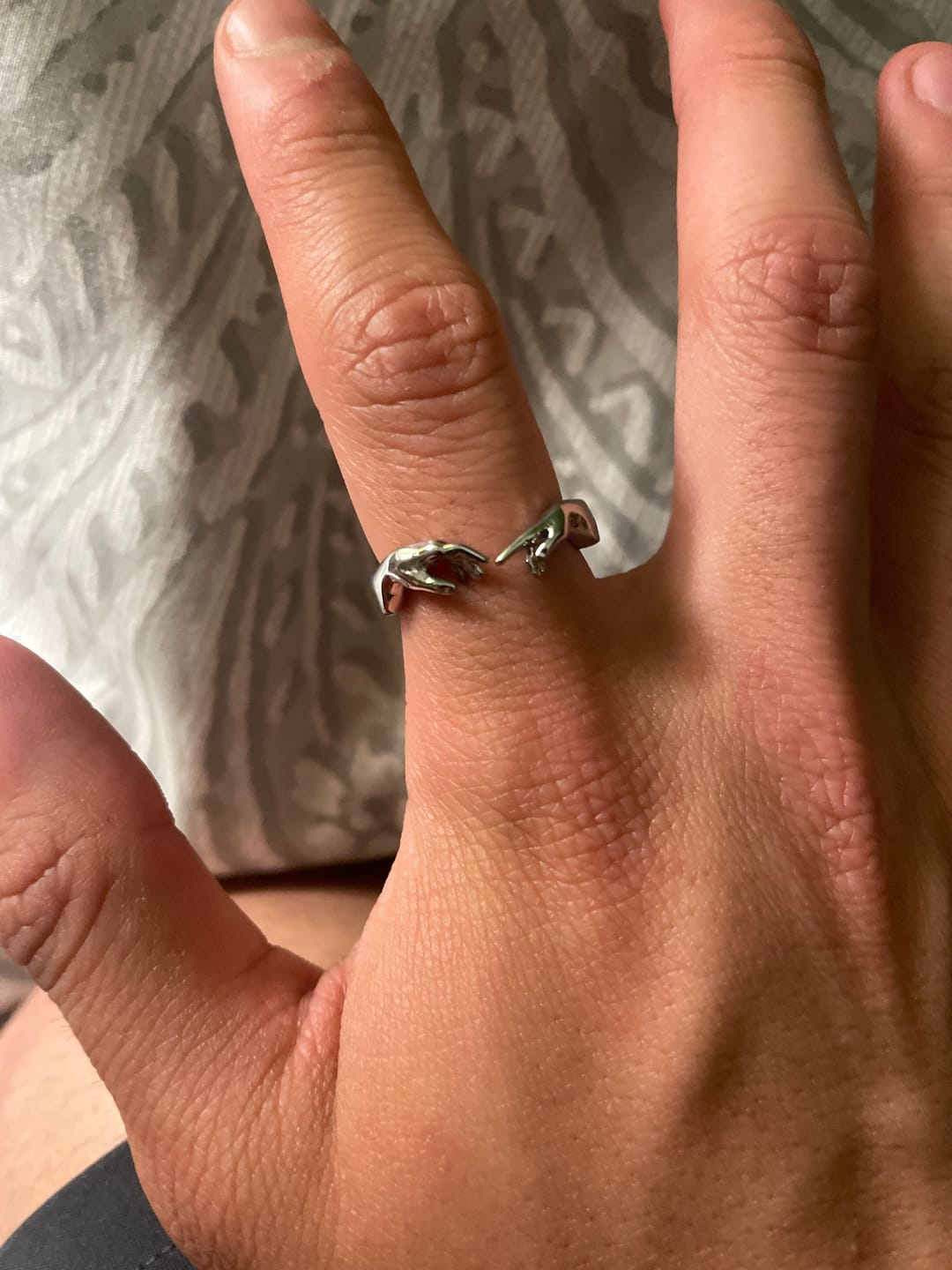 Customer photo review of Touch of God Ring