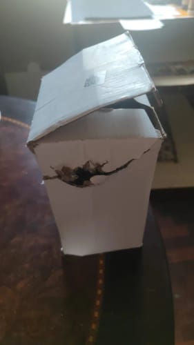 Customer photo review of Cafetiere Isotherme Argentée à Double Paroi Isolée