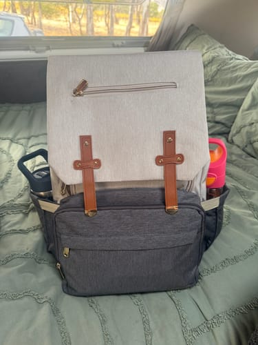 Customer photo review of LuxeLittleOne™ Luxury Baby Bag