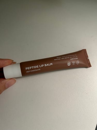 Customer photo review of PEPTIDE LIP BALM