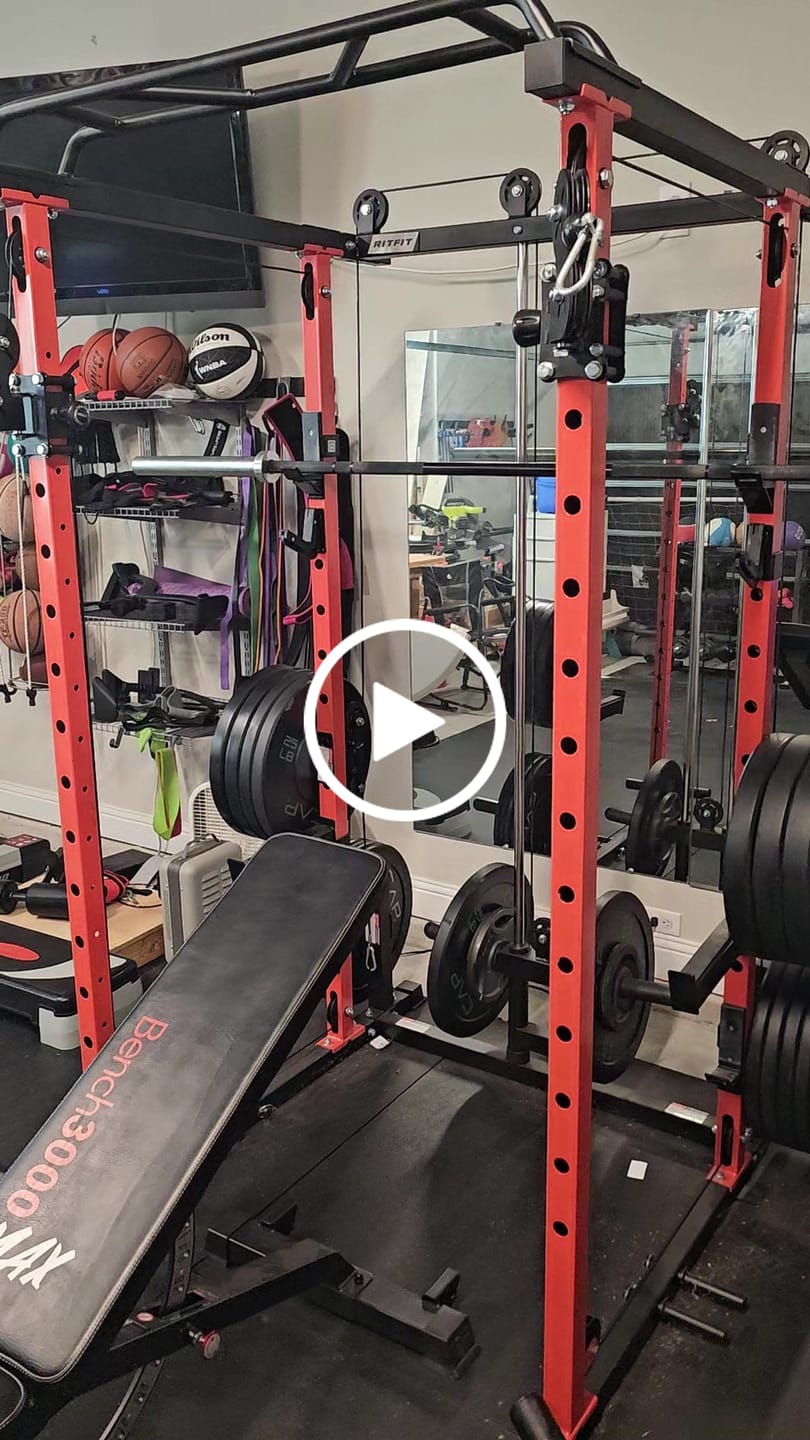Customer video review of RitFit PPC03 Cable Crossover Power Cage
