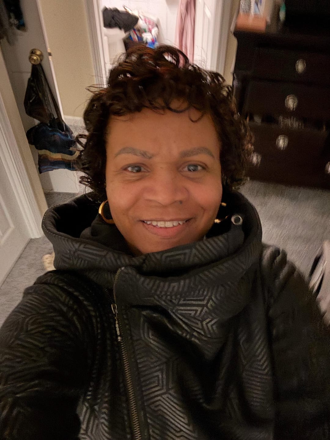 Customer photo review of TRANSFORMATION Hoodie - [Green Hypnotik]