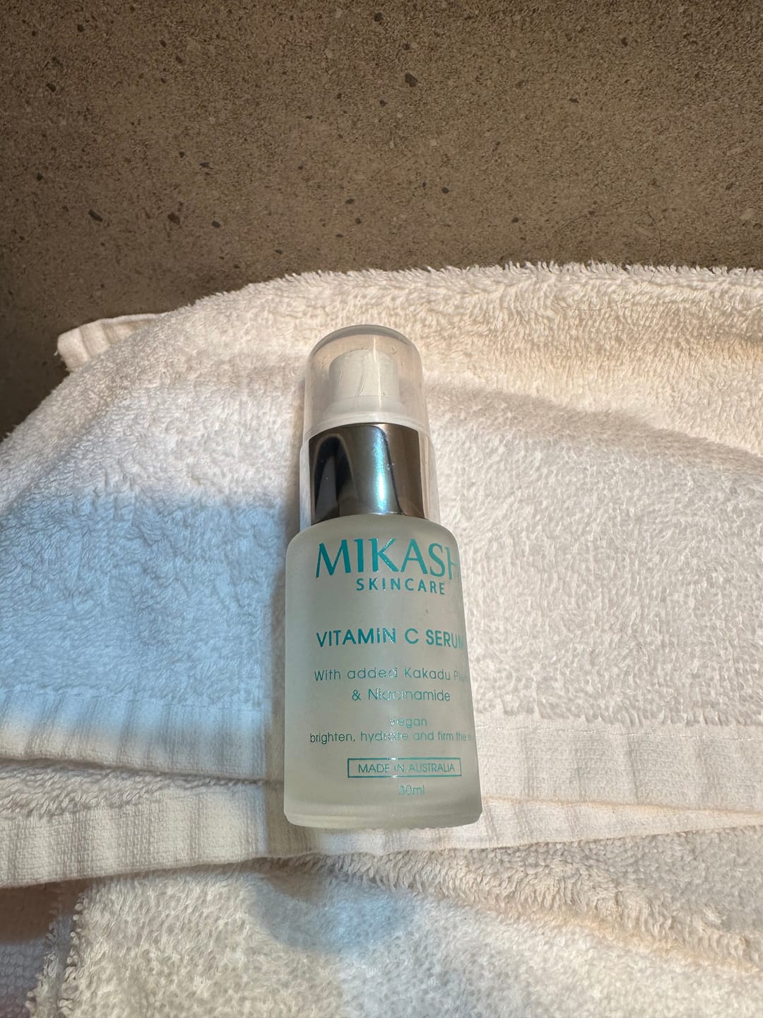 Customer photo review of Vitamin C serum 30ml