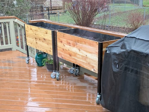 Customer photo review of 18" x 48" Raised Garden Bed