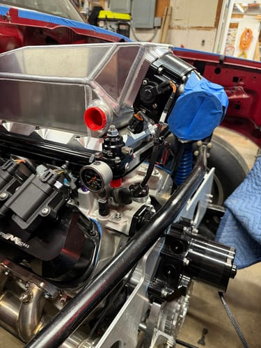 Customer photo review of Fluidworks 1-10 gpm Fuel Pressure Regulator 35-70 psi 90 Degree Fittings