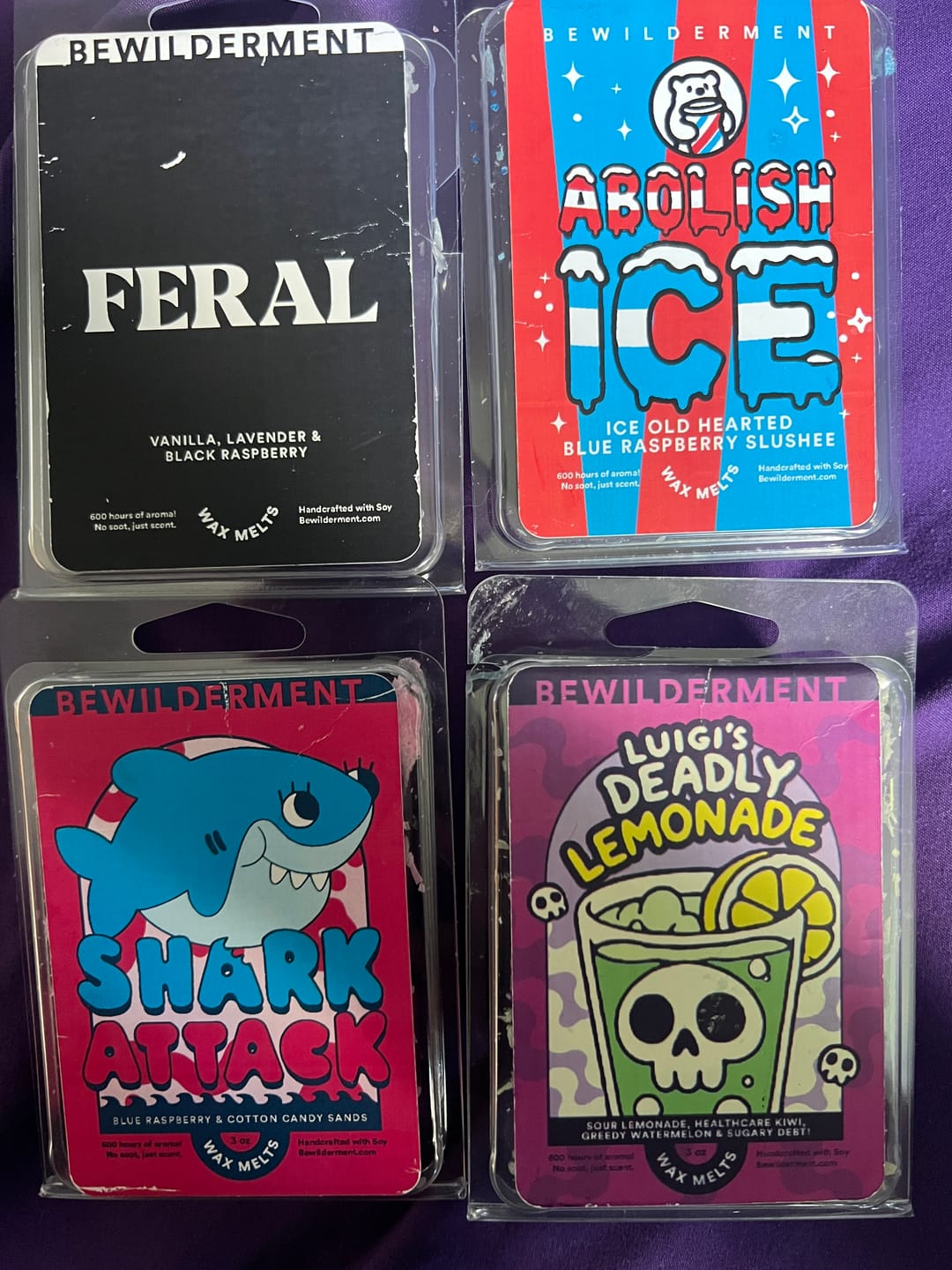 Customer photo review of Shark Attack Wax Melts