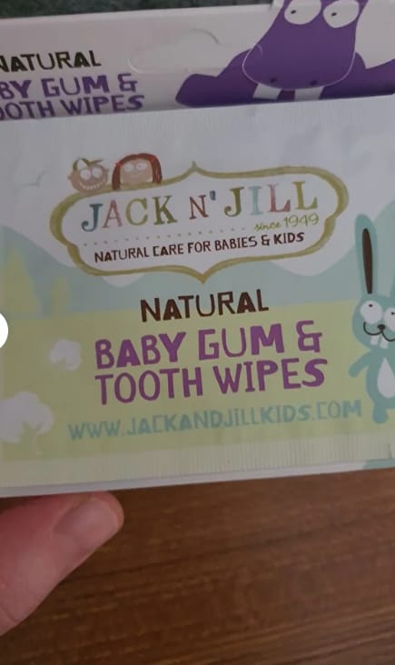 Customer photo review of Jack N’ Jill Steril Bebek Diş ve Damak Mendili - 25'li Paket (Kasada Ekstra %15 İndirim)