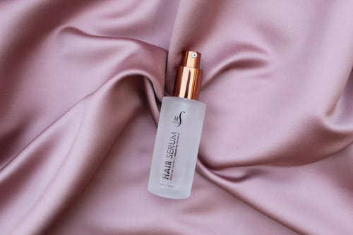Customer photo review of Argan Oil Hair Serum