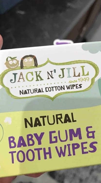 Customer photo review of Jack N’ Jill Steril Bebek Diş ve Damak Mendili - 25'li Paket (Kasada Ekstra %15 İndirim)