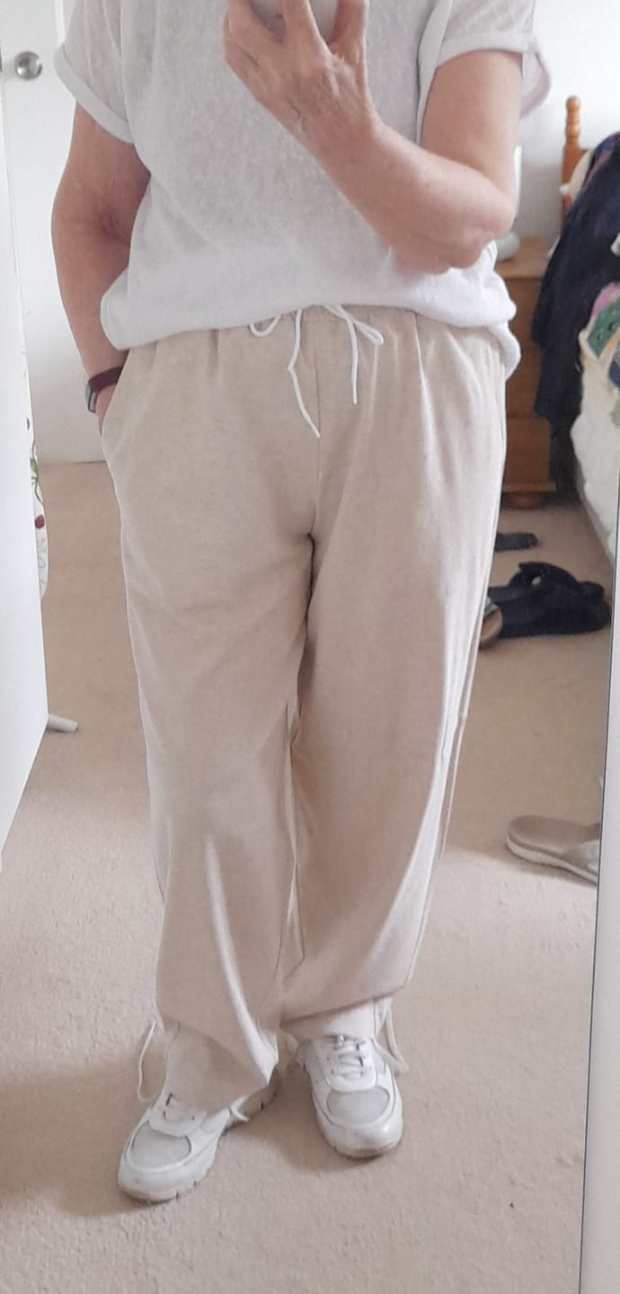 Customer photo review of Viscose Linen Woven Stretch Fabric