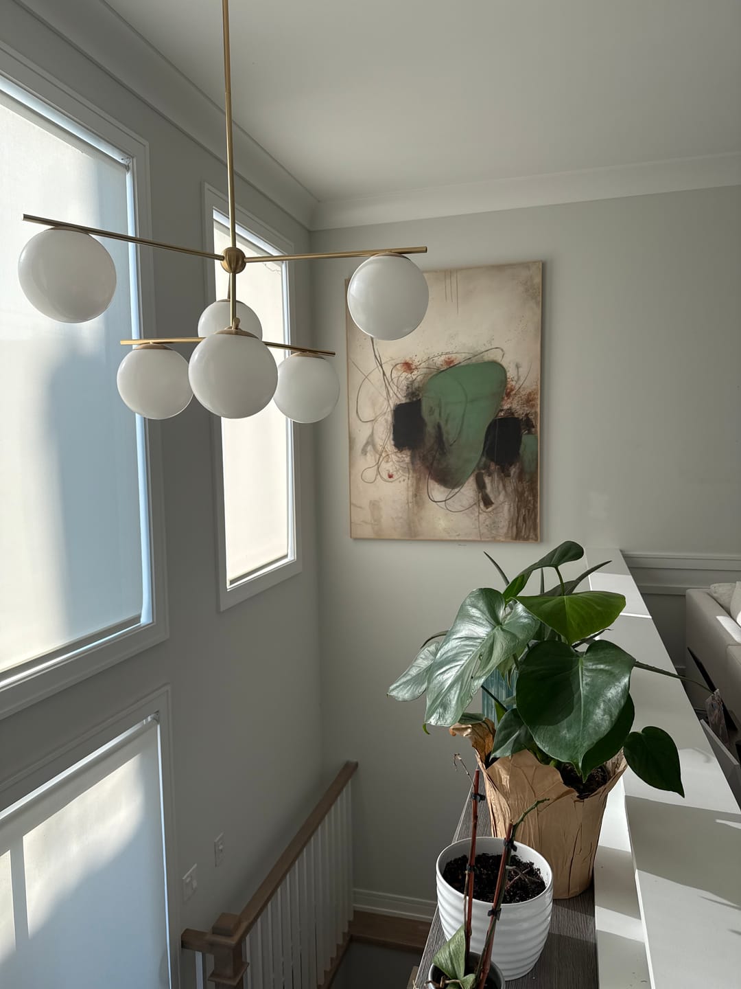 Customer photo review of Abstract Painting Canvas #AP120
