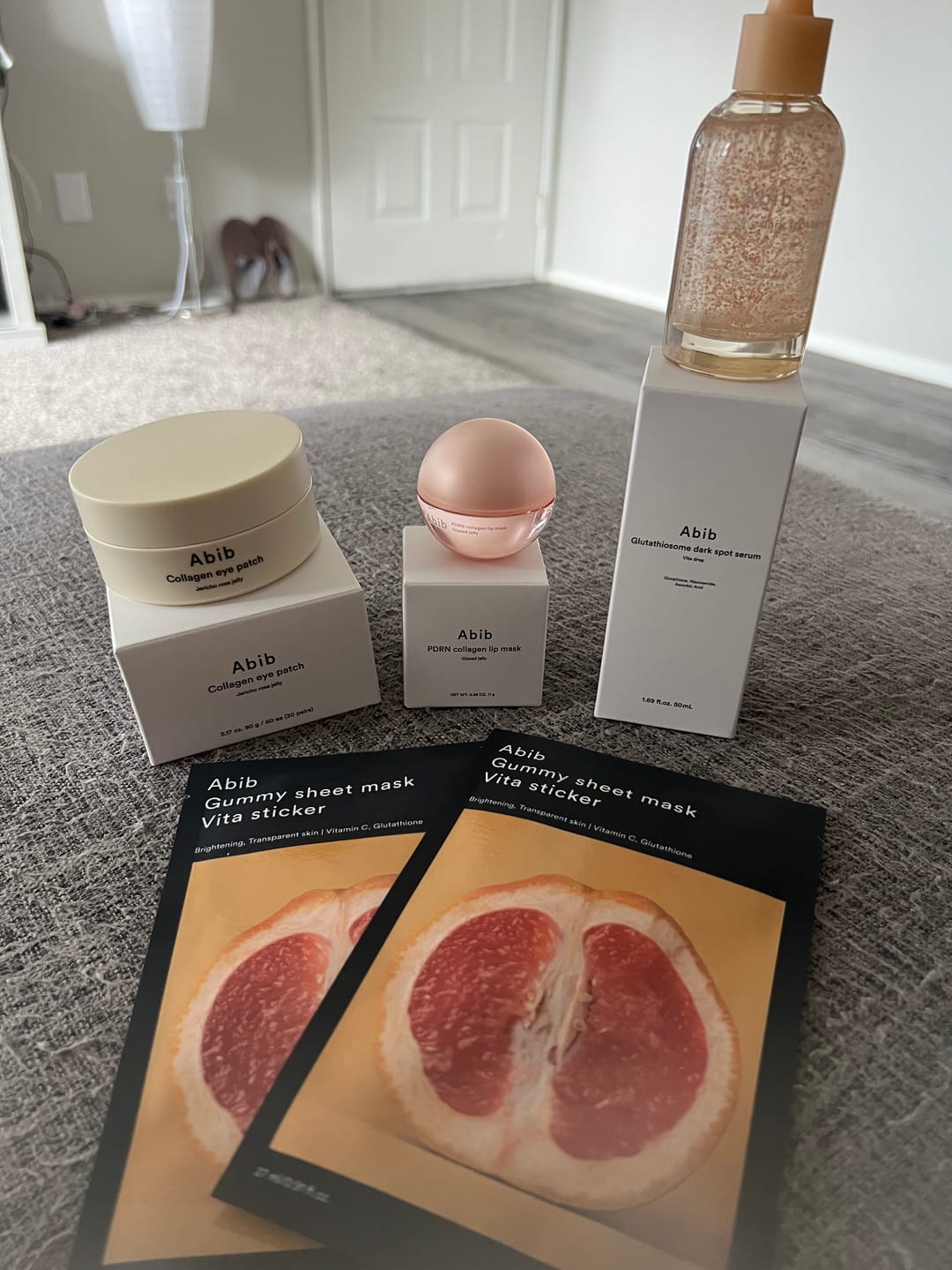 Customer photo review of Collagen eye patch Jericho rose jelly