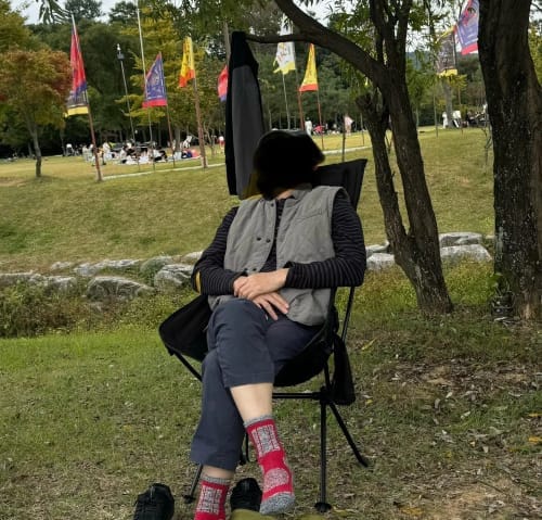 Customer photo review of Naturwide Faltstuhl – Dein komfortabler Begleiter für unterwegs
