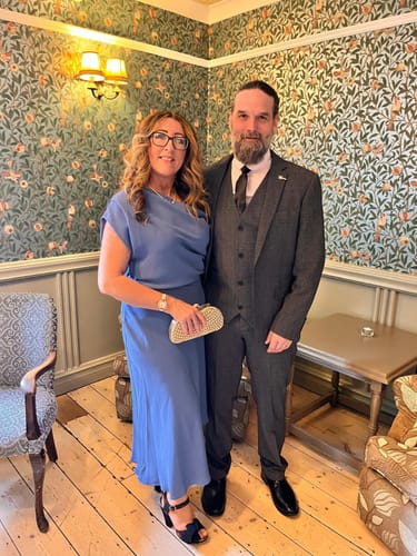 Customer photo review of Three-piece suit Tommy