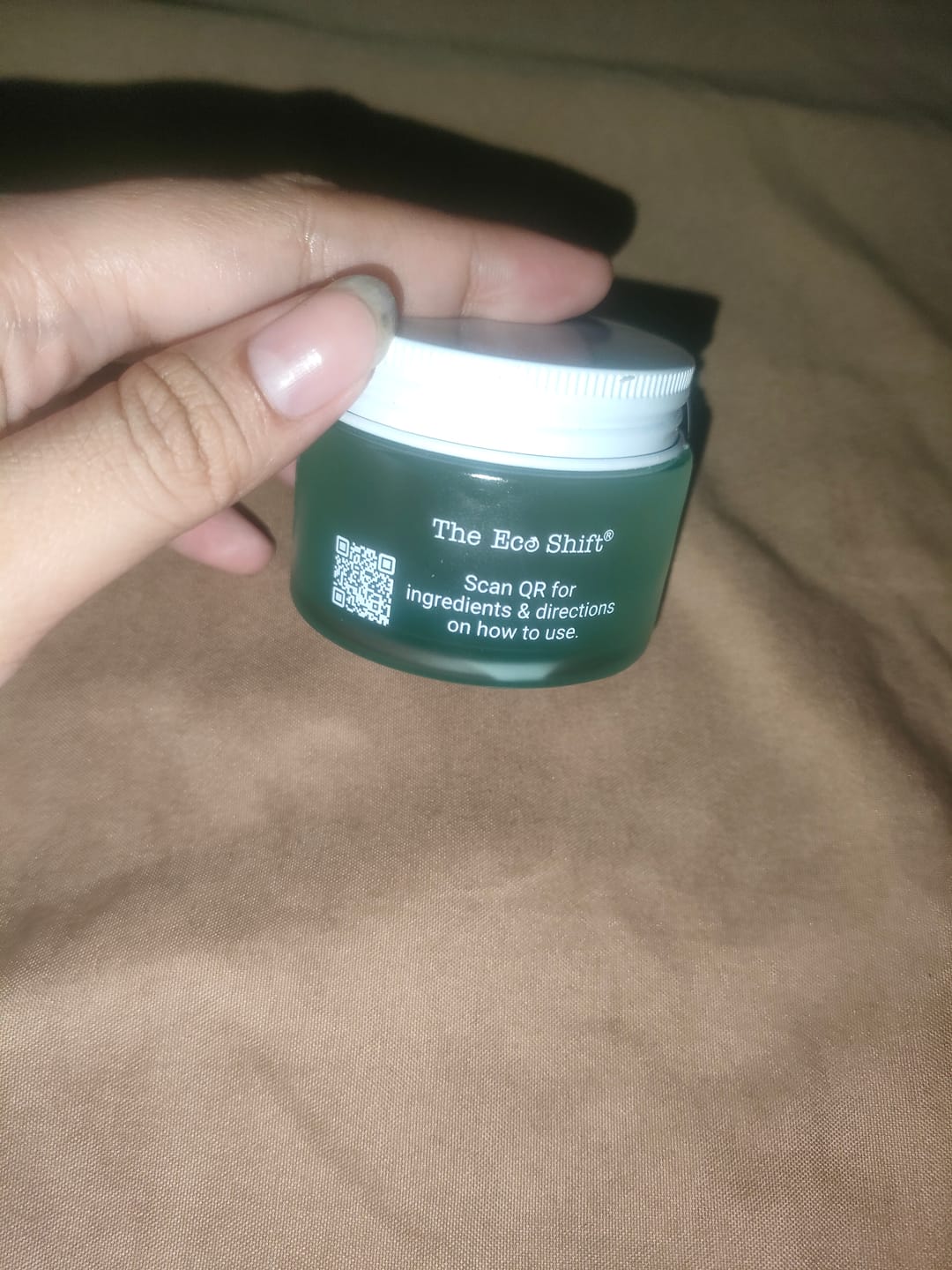 Customer photo review of Brightening UV Sunscreen & Skin Primer with SPF 50 UVA/UVB PA++