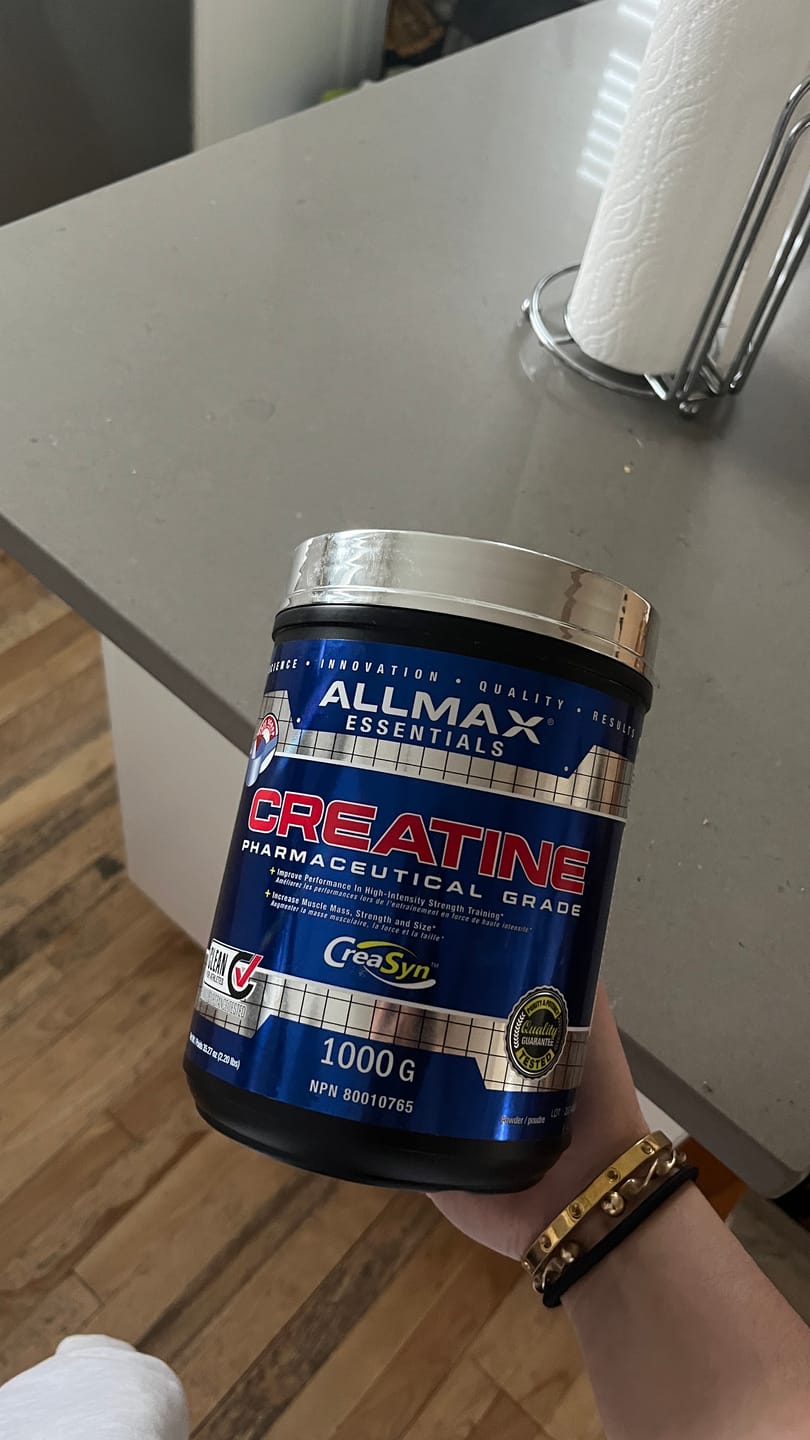Customer photo review of Allmax - Creatine Monohydrate