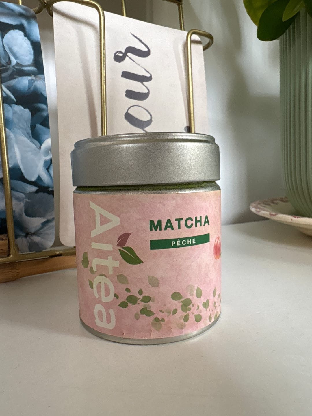 Customer photo review of Matcha pêche