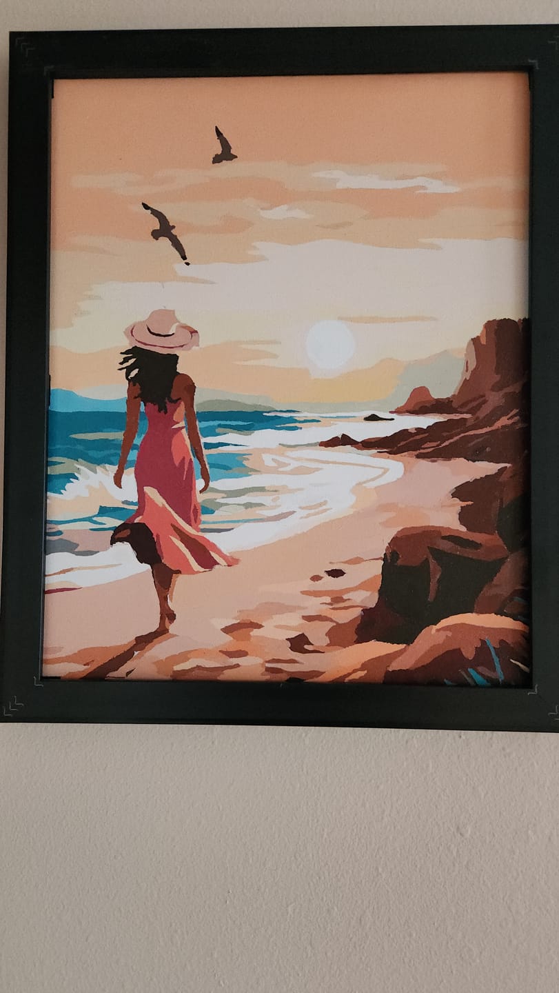 Customer photo review of Walk on the Beach