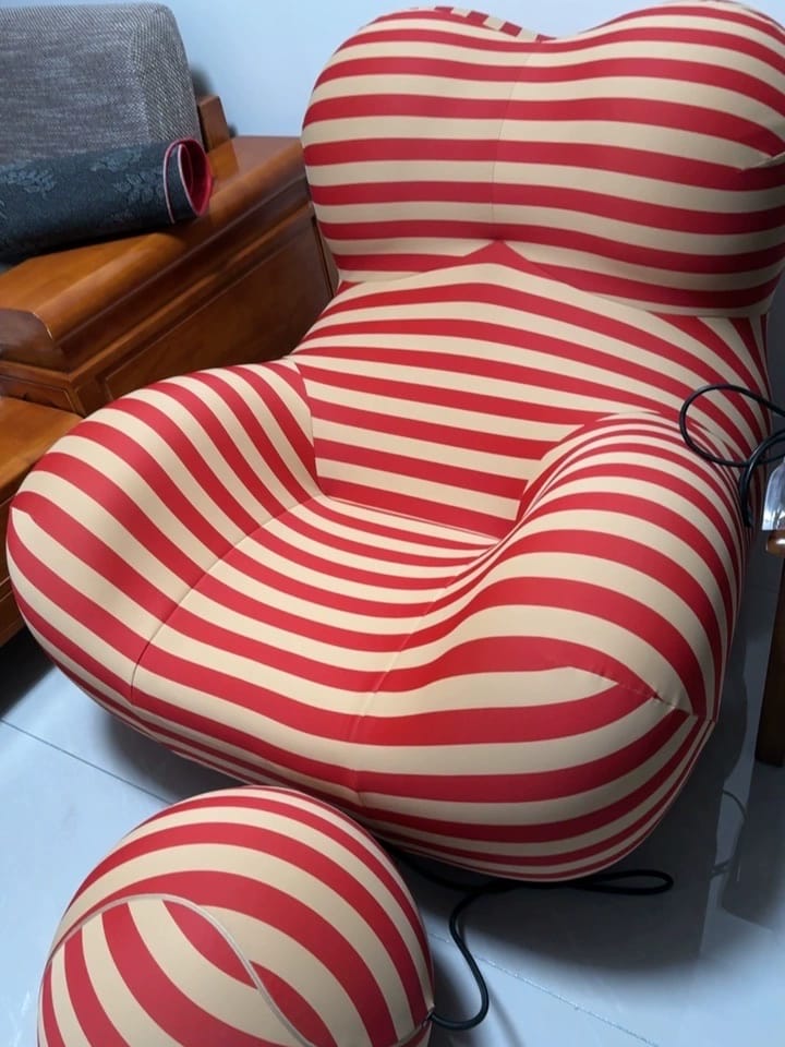 Customer photo review of Mom Hug Sofa