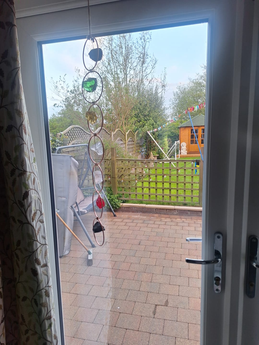 Customer photo review of Natural Stones Magic Wind Chime