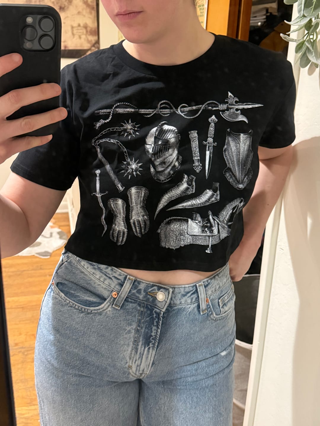 Customer photo review of Virtus Crop Tee