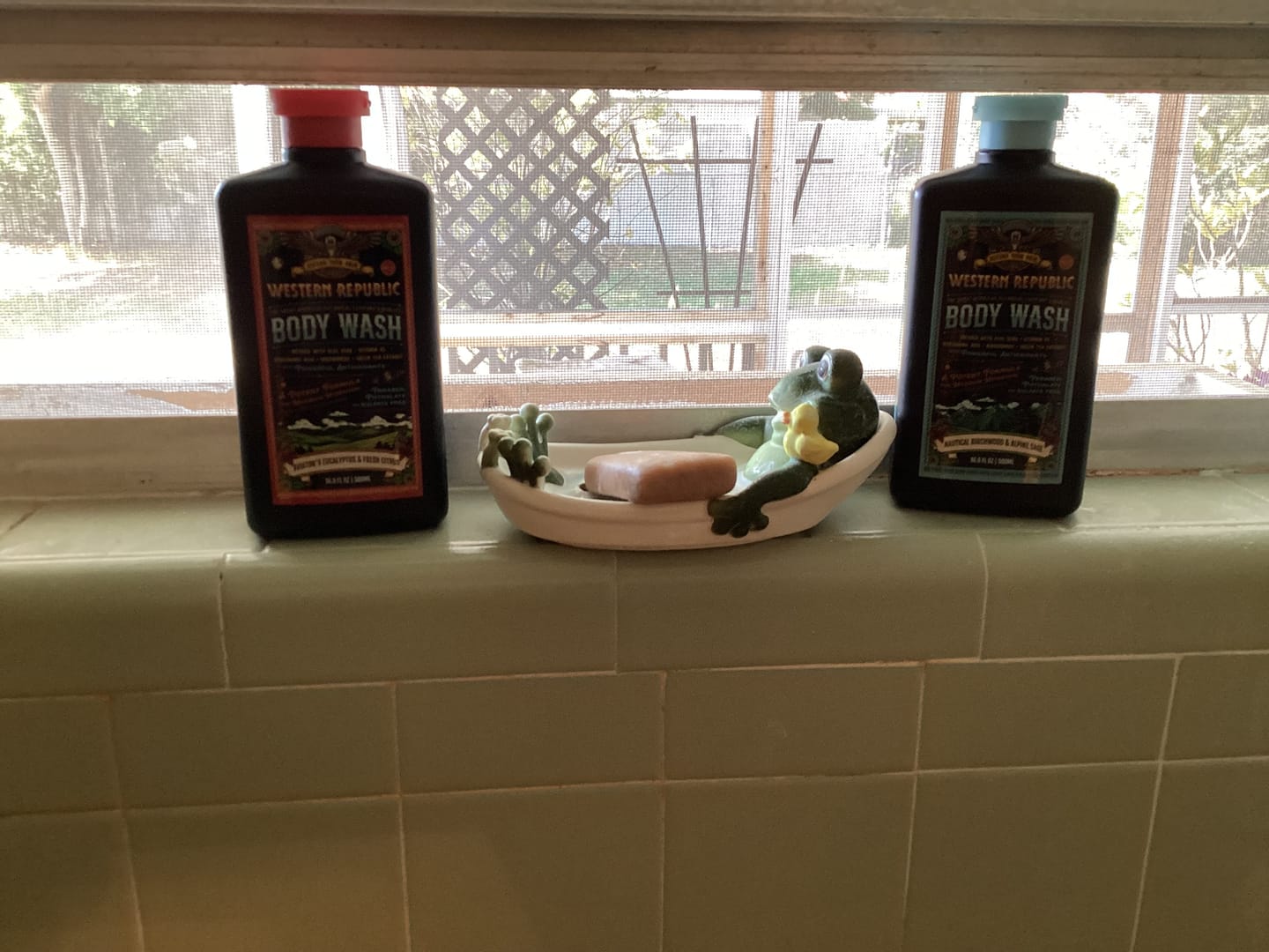 Customer photo review of Body Wash Double Scent Starter Kit