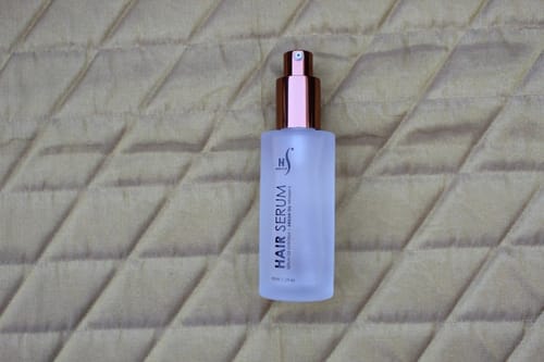 Customer photo review of Argan Oil Hair Serum