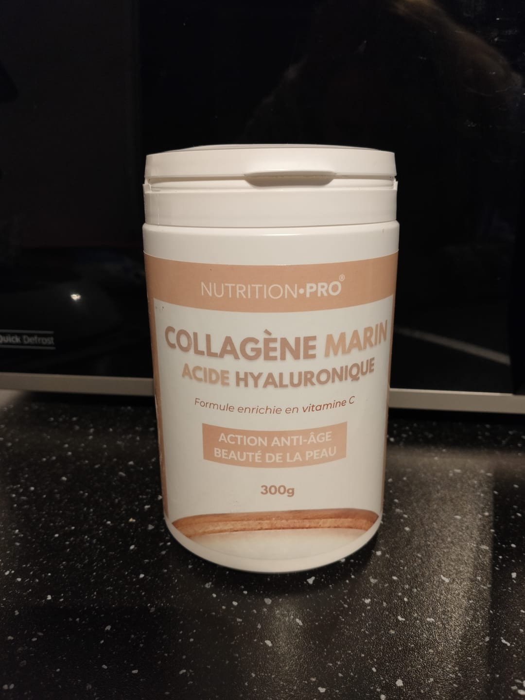 Customer photo review of COLLAGÈNE MARIN NATICOL® / ACIDE HYALURONIQUE (EN POUDRE) - 300G