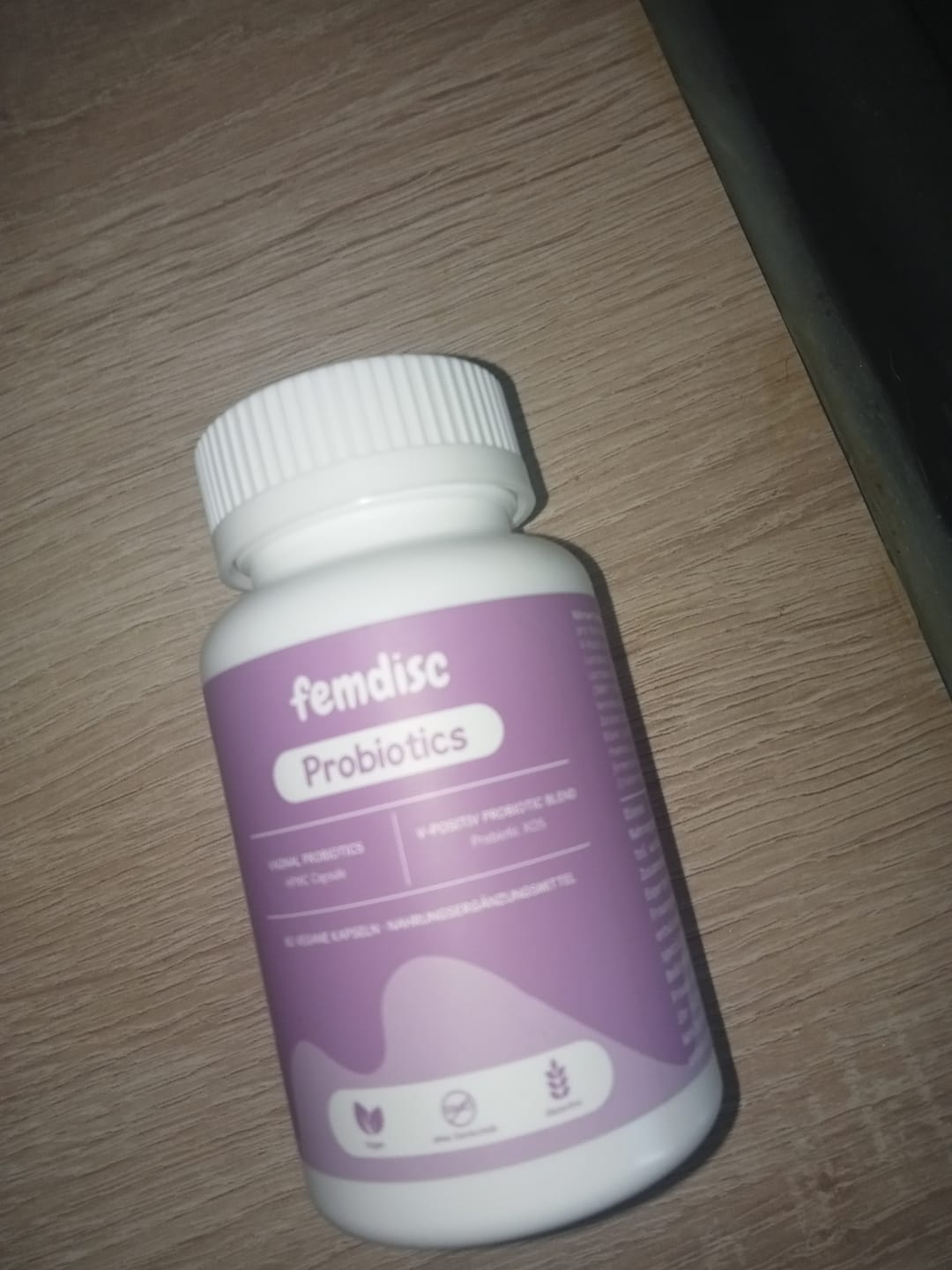 Customer photo review of femdisc vaginal Probiotics