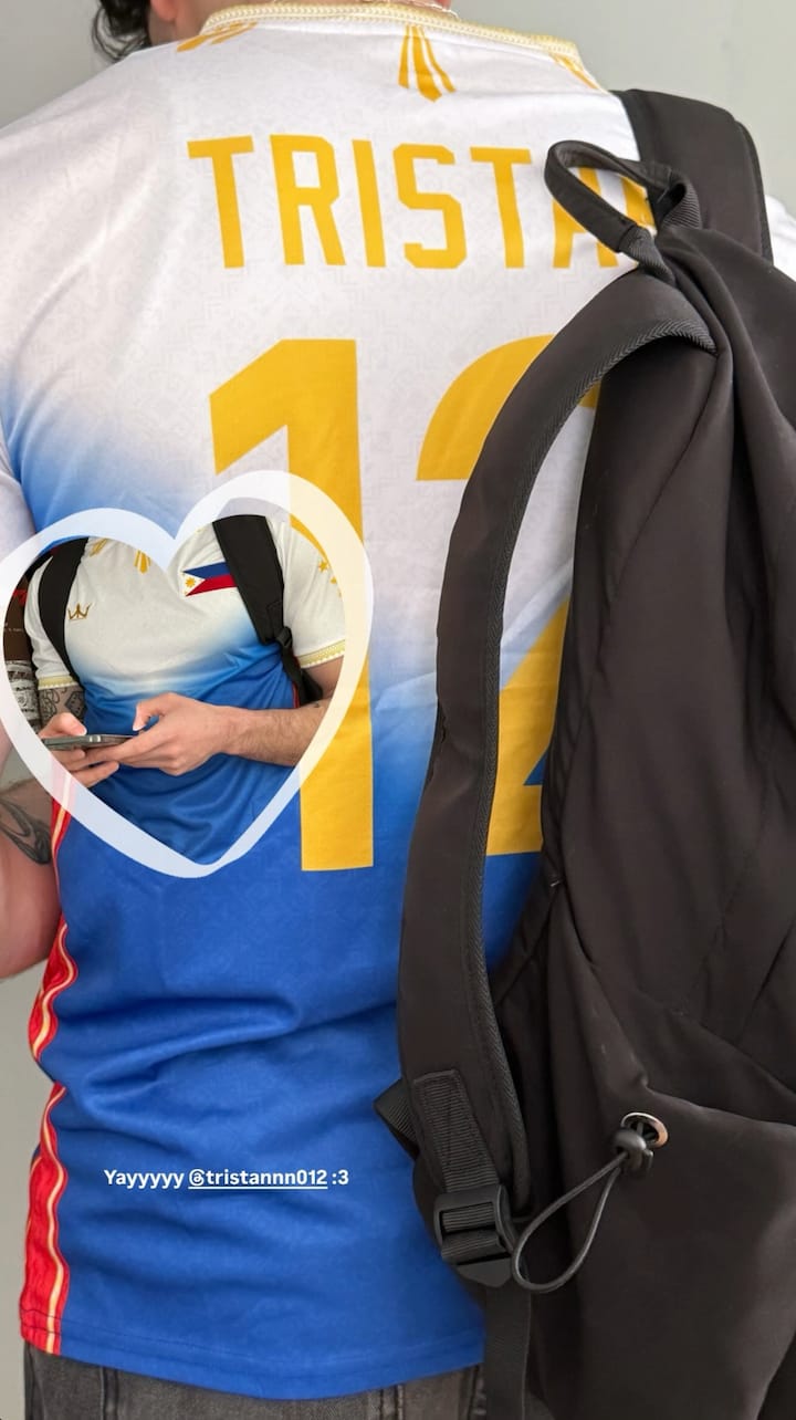 Customer photo review of Philippines Custom Football Jersey