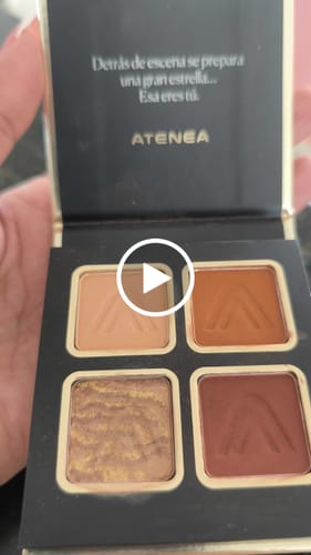 Customer video review of PALETA DE SOMBRAS BACKSTAGE