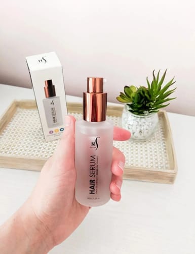 Customer photo review of Argan Oil Hair Serum