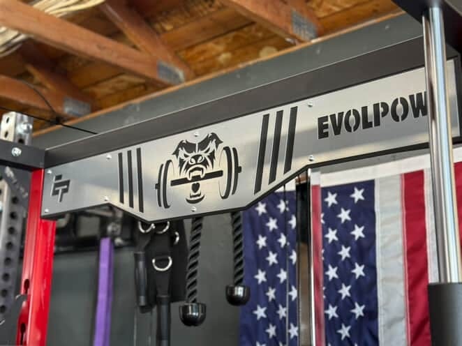 Customer photo review of EVOLPOW M2D Brute All-in-One Smith Machine Home Gym