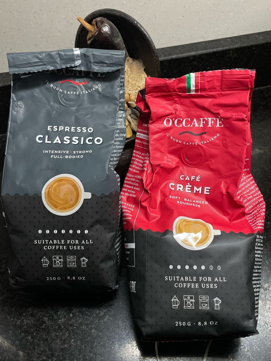 Customer photo review of Pack 2 Occaffe en Grano Entero 250grs