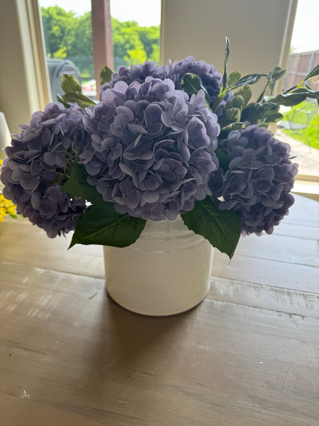 Customer photo review of Real Touch Hydrangea | Lilac
