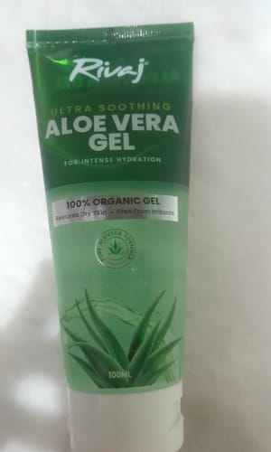 Customer photo review of Aloe Vera Skin Gel 100ml