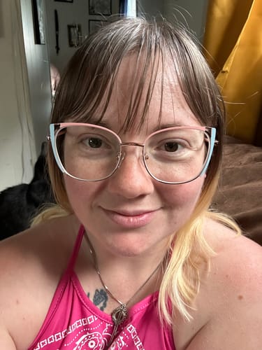 Customer photo review of Regan Eyeglasses