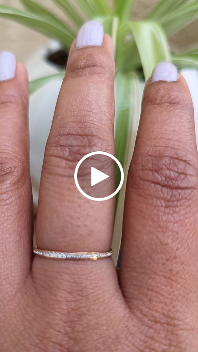 Customer video review of Delicate Diamond Band