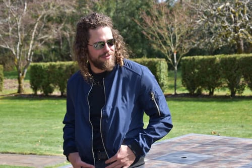 Customer photo review of Bomber Jacket Spring-Fall  (5 Designs)