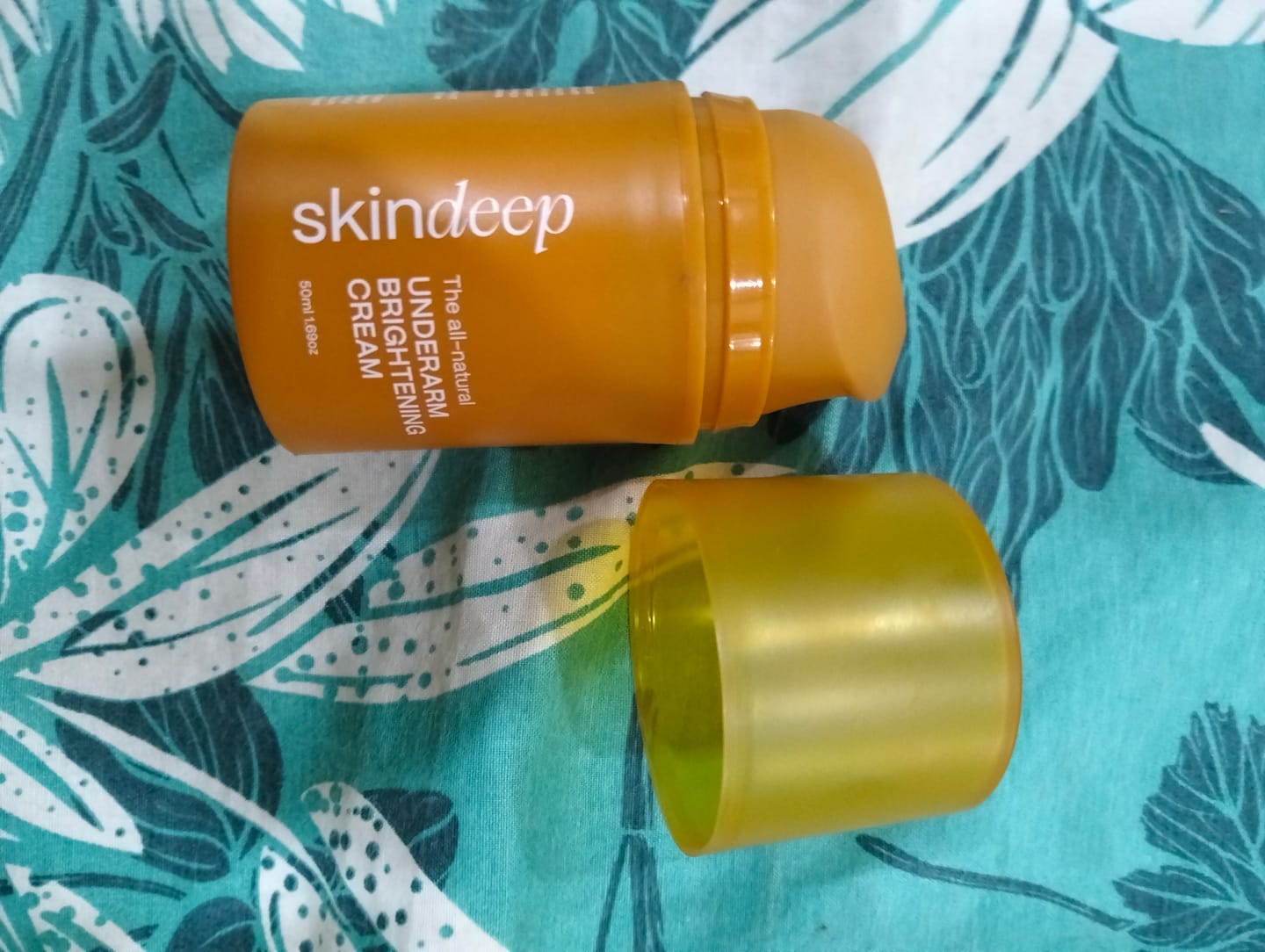Customer photo review of THE ALL-NATURAL UNDERARM BRIGHTENING CREAM