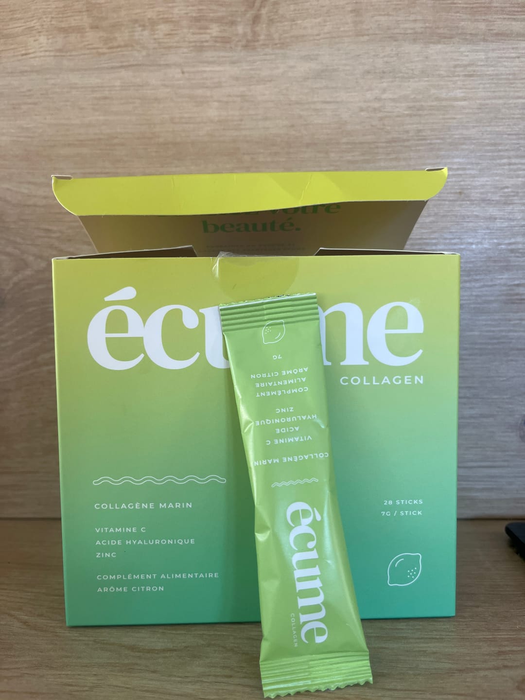 Customer photo review of Citron - Boîte de 28 sticks