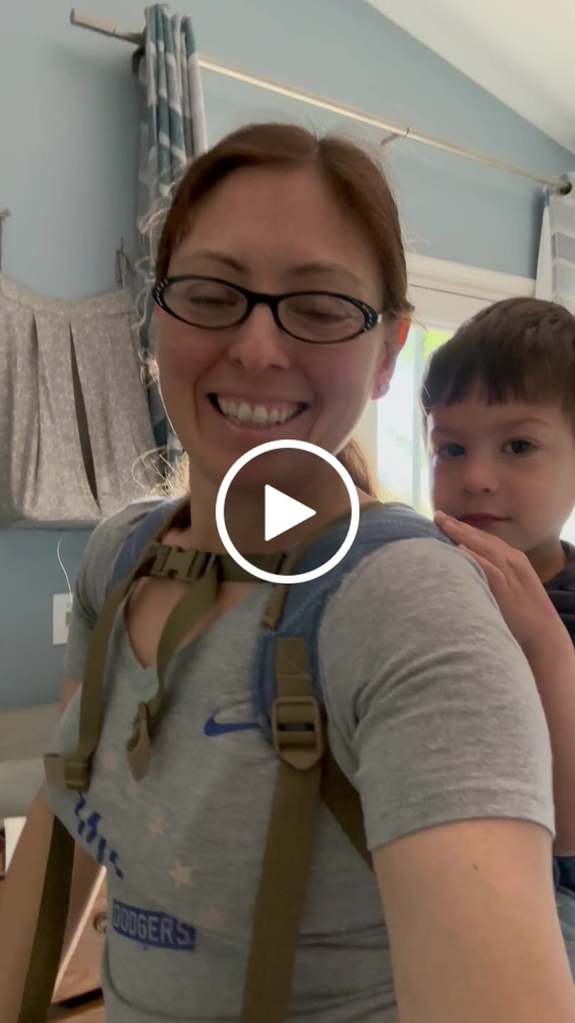 Customer video review of Toddler Onbuhimo
