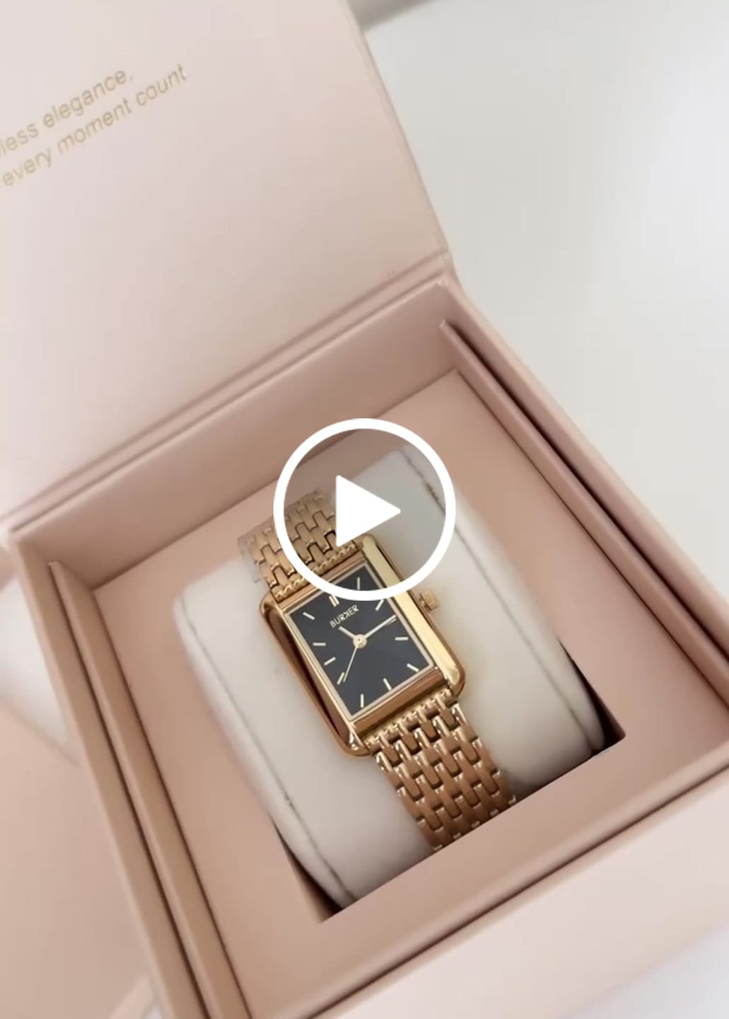 Customer video review of Olivia Gold Black